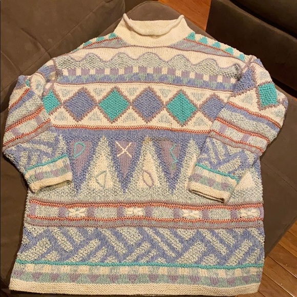 Sigrid Olsen Hand Knitted Sweater - Picture 1 of 6